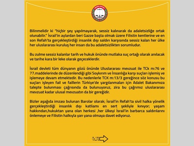 BAROLAR ORTAK AÇIKLAMA YAPTI