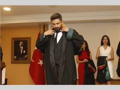 6 STAJYER AVUKATIMIZ CÜBBE GİYDİ