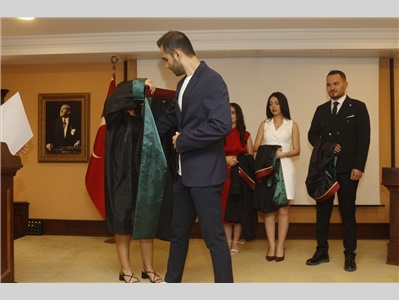 6 STAJYER AVUKATIMIZ CÜBBE GİYDİ