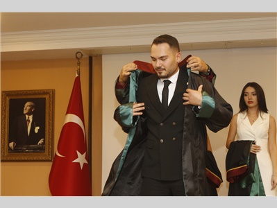 6 STAJYER AVUKATIMIZ CÜBBE GİYDİ