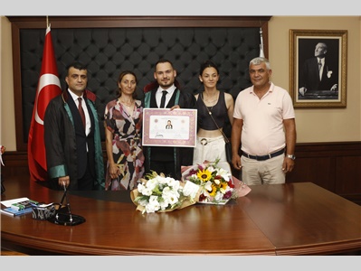 6 STAJYER AVUKATIMIZ CÜBBE GİYDİ