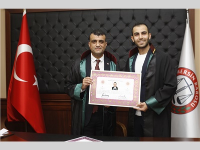 6 STAJYER AVUKATIMIZ CÜBBE GİYDİ