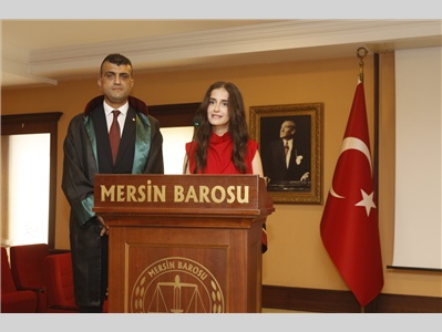 6 STAJYER AVUKATIMIZ CÜBBE GİYDİ