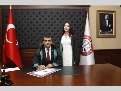 6 STAJYER AVUKATIMIZ CÜBBE GİYDİ