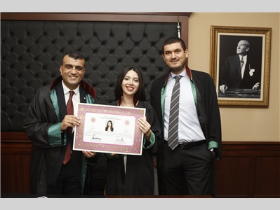 6 STAJYER AVUKATIMIZ CÜBBE GİYDİ