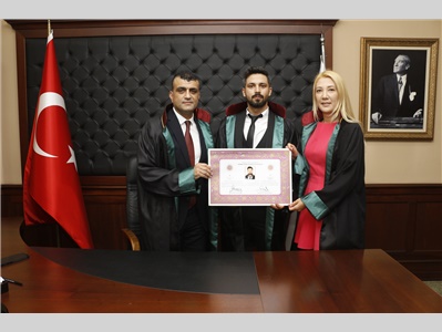 6 STAJYER AVUKATIMIZ CÜBBE GİYDİ