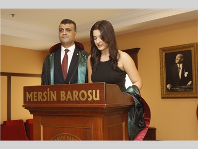 6 STAJYER AVUKATIMIZ CÜBBE GİYDİ