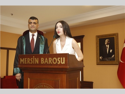 6 STAJYER AVUKATIMIZ CÜBBE GİYDİ