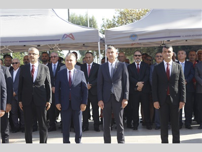 29 EKİM CUMHURİYET BAYRAMI ÇELENK SUNMA TÖRENİNE KATILDIK