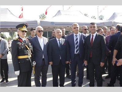 29 EKİM CUMHURİYET BAYRAMI ÇELENK SUNMA TÖRENİNE KATILDIK