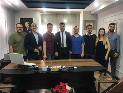 AV. ENES YALÇIN'IN OFİS AÇILIŞINA KATILDIK