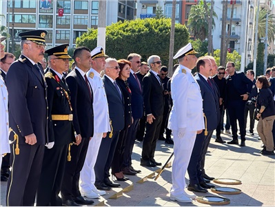 29 EKİM CUMHURİYET BAYRAMI ÇELENK SUNMA TÖRENİNE KATILDIK