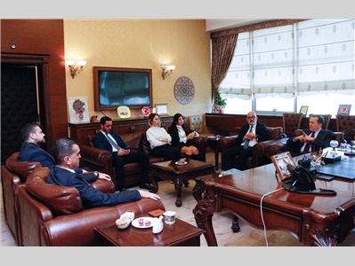 YENİŞEHİR BELEDİYE BAŞKANI ABDULLAH ÖZYİĞİTDEN ZİYARET