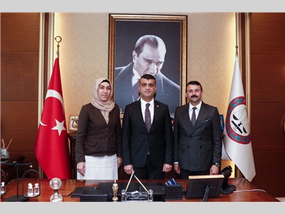 AKDENİZ BELEDİYE BAŞKANI HOŞYAR SARIYILDIZ ' DAN ZİYARET