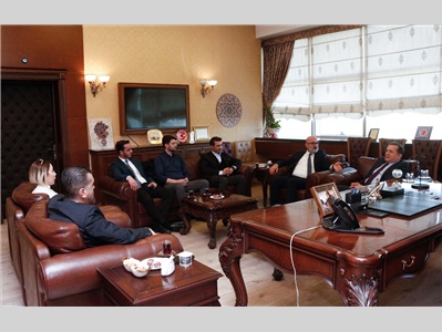 YENİŞEHİR BELEDİYE BAŞKANI ABDULLAH ÖZYİĞİTDEN ZİYARET