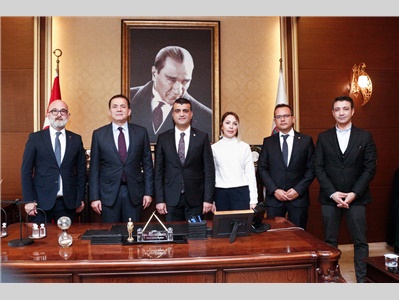 YENİŞEHİR BELEDİYE BAŞKANI ABDULLAH ÖZYİĞİTDEN ZİYARET