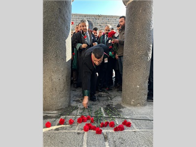BAROLAR TAHİR ELÇİ’Yİ 10 YIL ÖNCE KATLEDİLDİĞİ YERDE ANDI