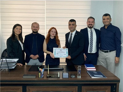 MESLEKTAŞIMIZIN OFİS AÇILIŞINA KATILDIK