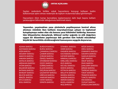 BAROLAR ORTAK AÇIKLAMA YAPTI