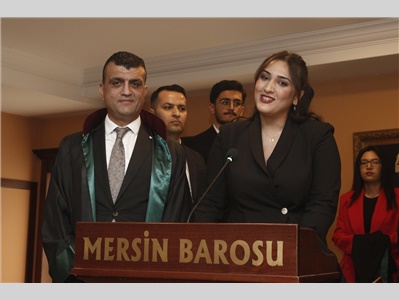 19 STAJYER AVUKATIMIZ CÜBBE GİYDİ