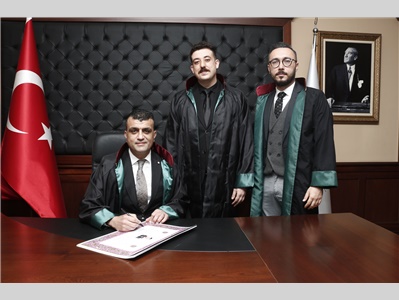 19 STAJYER AVUKATIMIZ CÜBBE GİYDİ
