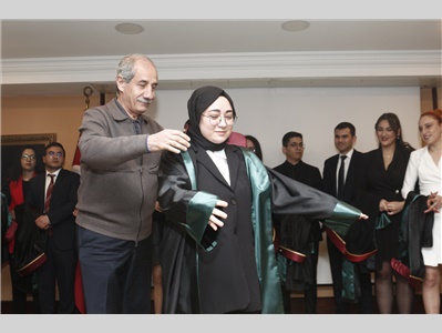 19 STAJYER AVUKATIMIZ CÜBBE GİYDİ