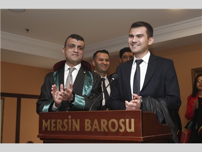 19 STAJYER AVUKATIMIZ CÜBBE GİYDİ
