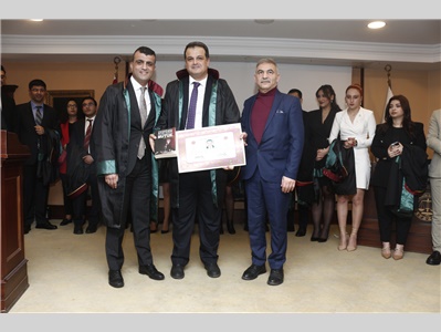 19 STAJYER AVUKATIMIZ CÜBBE GİYDİ