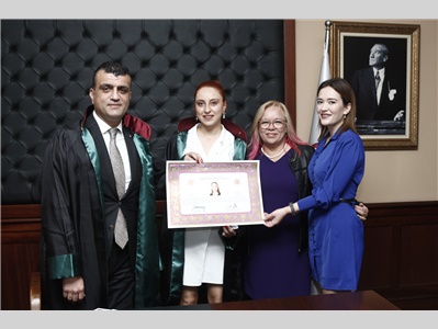 19 STAJYER AVUKATIMIZ CÜBBE GİYDİ