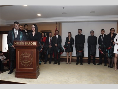 19 STAJYER AVUKATIMIZ CÜBBE GİYDİ