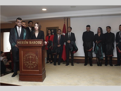 19 STAJYER AVUKATIMIZ CÜBBE GİYDİ