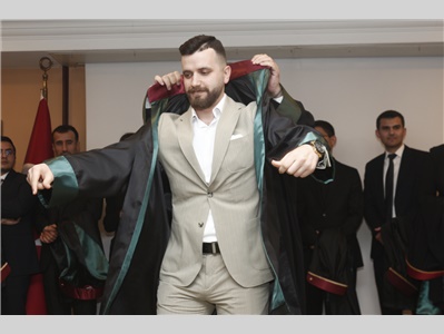 19 STAJYER AVUKATIMIZ CÜBBE GİYDİ