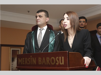 19 STAJYER AVUKATIMIZ CÜBBE GİYDİ