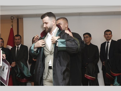 19 STAJYER AVUKATIMIZ CÜBBE GİYDİ