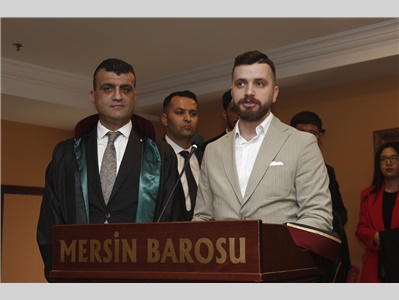 19 STAJYER AVUKATIMIZ CÜBBE GİYDİ