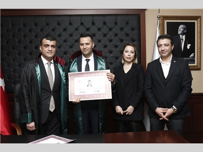 19 STAJYER AVUKATIMIZ CÜBBE GİYDİ