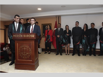 19 STAJYER AVUKATIMIZ CÜBBE GİYDİ