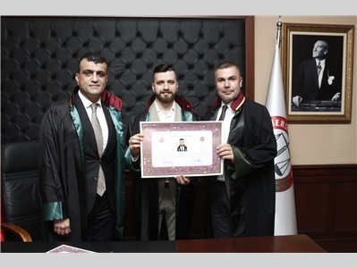 19 STAJYER AVUKATIMIZ CÜBBE GİYDİ