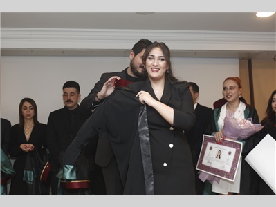 19 STAJYER AVUKATIMIZ CÜBBE GİYDİ