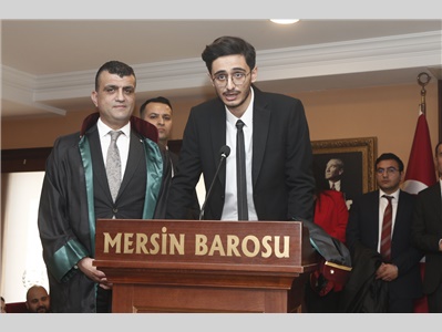 19 STAJYER AVUKATIMIZ CÜBBE GİYDİ