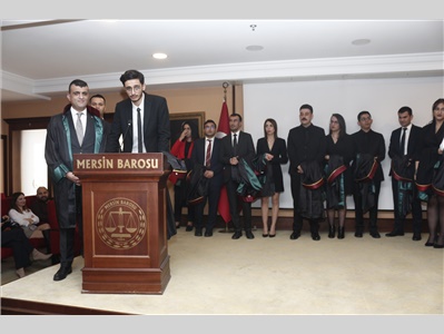 19 STAJYER AVUKATIMIZ CÜBBE GİYDİ