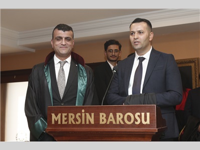 19 STAJYER AVUKATIMIZ CÜBBE GİYDİ