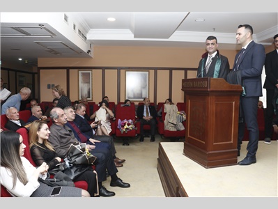 19 STAJYER AVUKATIMIZ CÜBBE GİYDİ