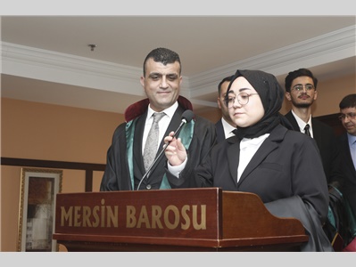19 STAJYER AVUKATIMIZ CÜBBE GİYDİ