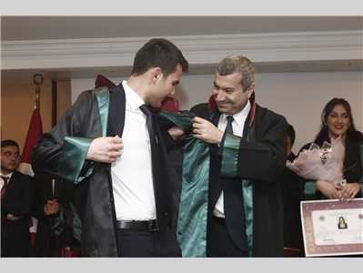 19 STAJYER AVUKATIMIZ CÜBBE GİYDİ