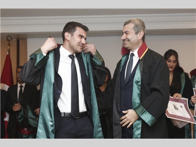 19 STAJYER AVUKATIMIZ CÜBBE GİYDİ