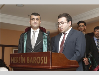 19 STAJYER AVUKATIMIZ CÜBBE GİYDİ