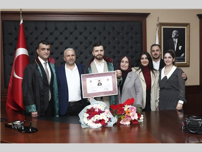 19 STAJYER AVUKATIMIZ CÜBBE GİYDİ