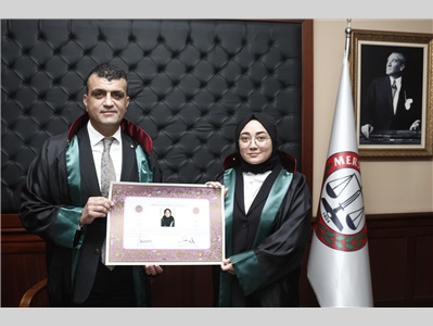 19 STAJYER AVUKATIMIZ CÜBBE GİYDİ