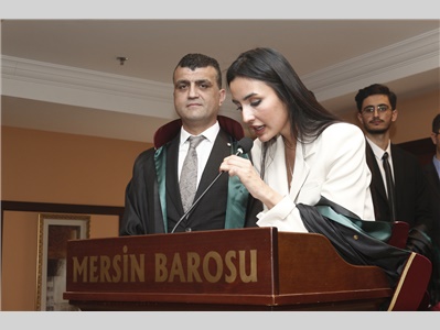19 STAJYER AVUKATIMIZ CÜBBE GİYDİ